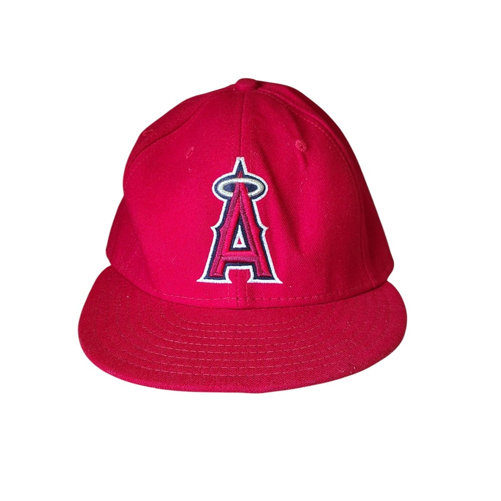 Official Edition MLB LA Angels New Era 59Fifty Low-profile Fitted Cap Size 7
